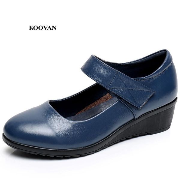 dress shoes koovan women's heel 2021 autumn mother's real leather comfortable seasons middle-aged pumps, Black
dress shoes koovan women's heel 2021 autumn mother's real leather comfortable seasons middle-aged pumps, Black