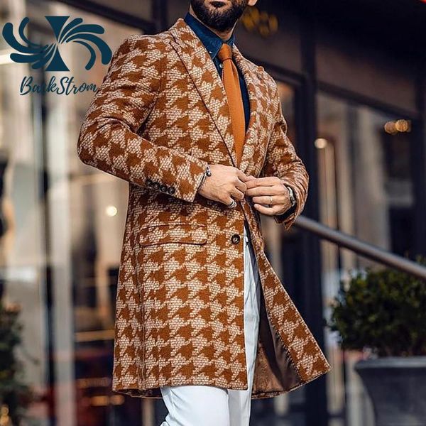 men's wool & blends 2021 european and american winter middle long suit collar fashion printed coats, Black
men's wool & blends 2021 european and american winter middle long suit collar fashion printed coats, Black
