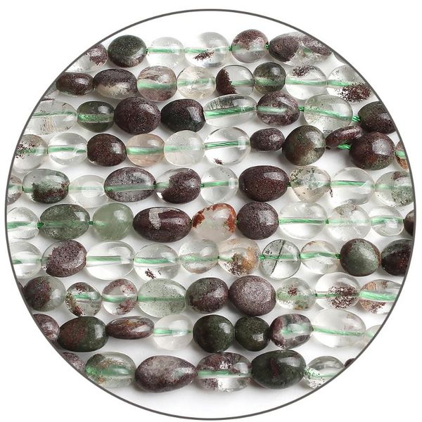 other natural stone beads 5-8mm irregular green ghost quartz loose spacer for wristband choker waist jewelry making
other natural stone beads 5-8mm irregular green ghost quartz loose spacer for wristband choker waist jewelry making