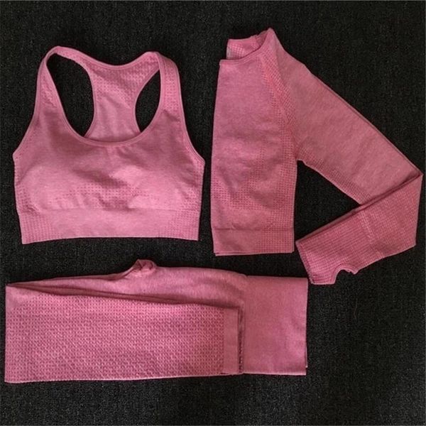 yoga outfit 2/3 pcs women sportswear set workout clothes athletic wear gym legging seamless fitness bra crop long sleeve suit
yoga outfit 2/3 pcs women sportswear set workout clothes athletic wear gym legging seamless fitness bra crop long sleeve suit