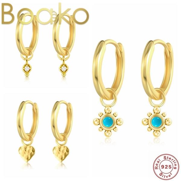 hoop & huggie boako 100% s925 sterling silver earrings for women luxury zircon circle round earring fashion earings jewelry pendientes, Golden;silver
hoop & huggie boako 100% s925 sterling silver earrings for women luxury zircon circle round earring fashion earings jewelry pendientes, Golden;silver