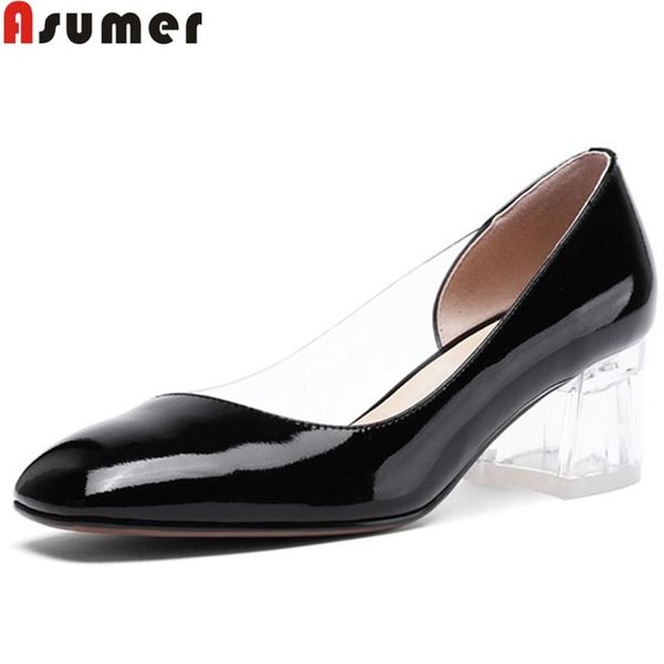 spring autumn shoes woman square toe shallow pumps women genuine leather high heels dress, Black
spring autumn shoes woman square toe shallow pumps women genuine leather high heels dress, Black