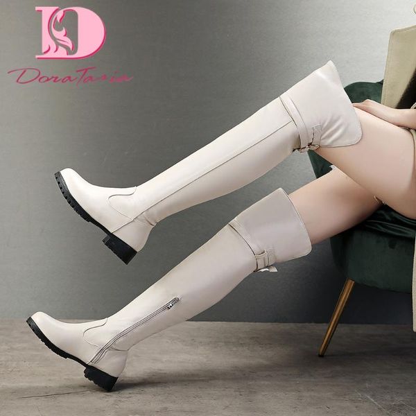 boots doratasia 2021 big size 48 chunky heels fashion winter shoes women over the knee riding female, Black
boots doratasia 2021 big size 48 chunky heels fashion winter shoes women over the knee riding female, Black