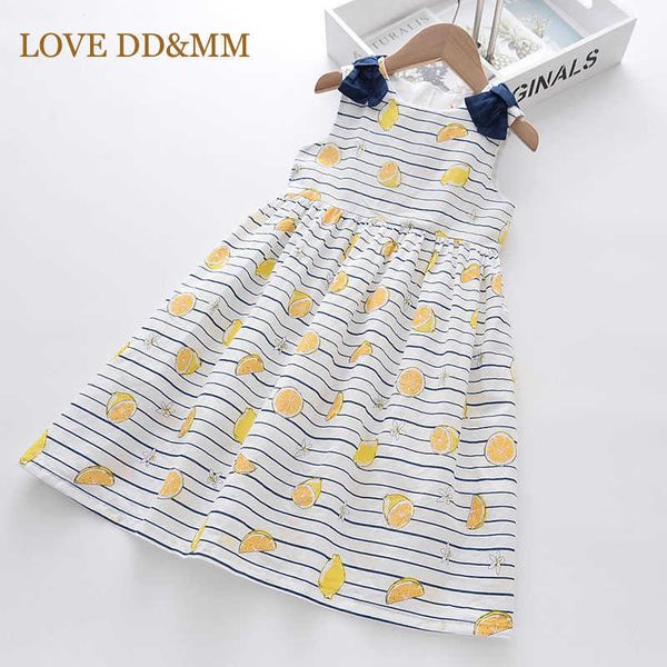 love dd&mm girls dresses summer kids wedding party vestidos toddler clothes sweet lemon stripes print dress for girl 3-7 years 210715, Red;yellow
love dd&mm girls dresses summer kids wedding party vestidos toddler clothes sweet lemon stripes print dress for girl 3-7 years 210715, Red;yellow