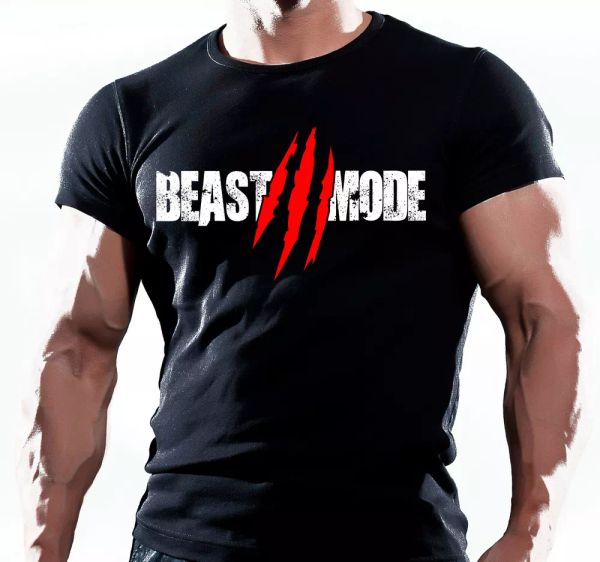 Train Like a Beast Functional Gym Training Workout Mode Black T-Shirt MMA UFC, White;black
Train Like a Beast Functional Gym Training Workout Mode Black T-Shirt MMA UFC, White;black