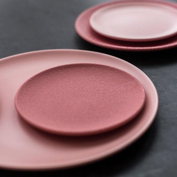 dishes & plates ceramic tableware frosted pink plate western pasta simple style steak el restaurant
dishes & plates ceramic tableware frosted pink plate western pasta simple style steak el restaurant