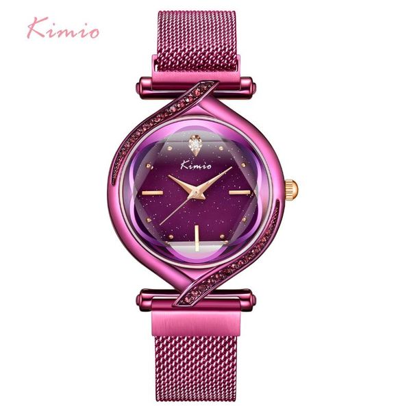 wristwatches no.2kimio woman creative watches mesh belt ladies quartz women watch clock starry sky magnet strap wristwatch, Slivery;brown
wristwatches no.2kimio woman creative watches mesh belt ladies quartz women watch clock starry sky magnet strap wristwatch, Slivery;brown