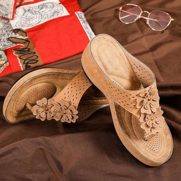 sandals summer women flat fashion with flowers flip flops platform shoes woman vintage slippers women's large size, Black
sandals summer women flat fashion with flowers flip flops platform shoes woman vintage slippers women's large size, Black