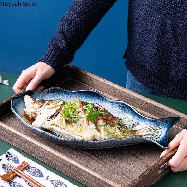 dishes & plates creative small fish-shaped plate fish snack storage tray household ceramic serving restaurant decoration / 12 inch
dishes & plates creative small fish-shaped plate fish snack storage tray household ceramic serving restaurant decoration / 12 inch