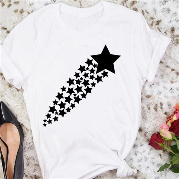 cartoon short sleeve star women t shirt clothing cute summer tshirts fashion clothes graphic lady print tee, White
cartoon short sleeve star women t shirt clothing cute summer tshirts fashion clothes graphic lady print tee, White