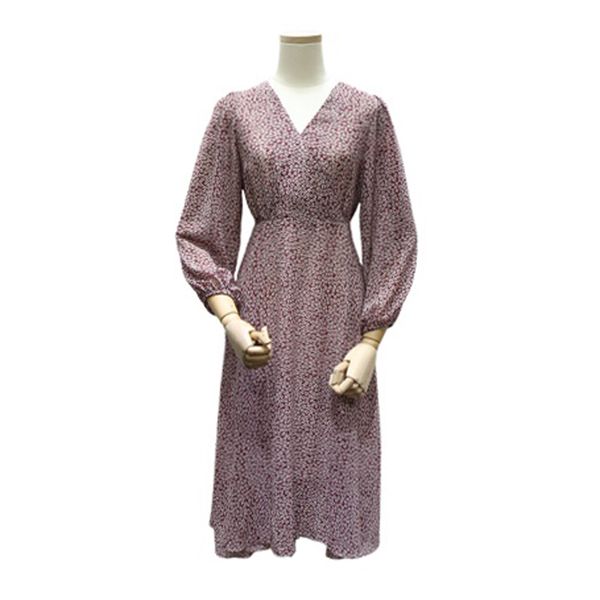 pink floral print v neck long sleeve knee length chiffon dress women d1262 210514, Black;gray
pink floral print v neck long sleeve knee length chiffon dress women d1262 210514, Black;gray