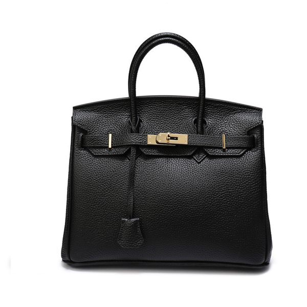 new lychee pattern head leather bag 40# large capacity women's handbag leather handbag
new lychee pattern head leather bag 40# large capacity women's handbag leather handbag
