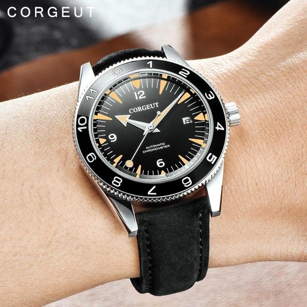 wristwatches seepferdchen military mechanical watch men automatic sport leisure miyota 8215 leather wrist wat, Slivery;brown
wristwatches seepferdchen military mechanical watch men automatic sport leisure miyota 8215 leather wrist wat, Slivery;brown
