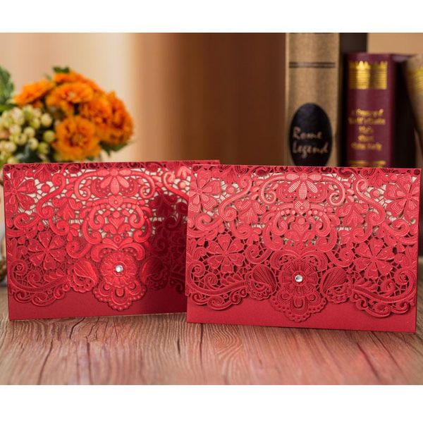 greeting cards 1pcs red laser cut diamond wedding invitations card elegant personalized favor birthday party decoration
greeting cards 1pcs red laser cut diamond wedding invitations card elegant personalized favor birthday party decoration