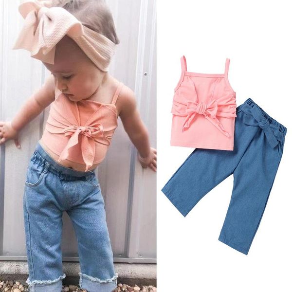 baby & children's toddler solid two-pieces set infant girls' square collar sleeveless sling + elastic long pants clothing sets, White
baby & children's toddler solid two-pieces set infant girls' square collar sleeveless sling + elastic long pants clothing sets, White