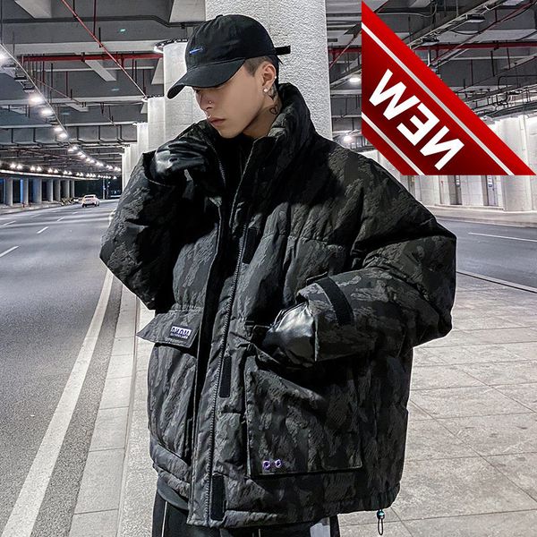 men down jacket new fashion in 2021 loose thick keep warm winter coat leisure white duck men's clothing, Black
men down jacket new fashion in 2021 loose thick keep warm winter coat leisure white duck men's clothing, Black