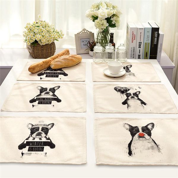 mats & pads black and white dog table for dining pink kitchen accessories dinning set decorating cloth tablecloth
mats & pads black and white dog table for dining pink kitchen accessories dinning set decorating cloth tablecloth