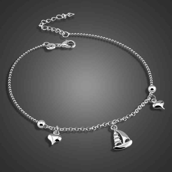 925 sterling silver simple heart anklets barefoot crochet sandals foot jewelry leg new on ankle bracelets for women, Red;blue
925 sterling silver simple heart anklets barefoot crochet sandals foot jewelry leg new on ankle bracelets for women, Red;blue