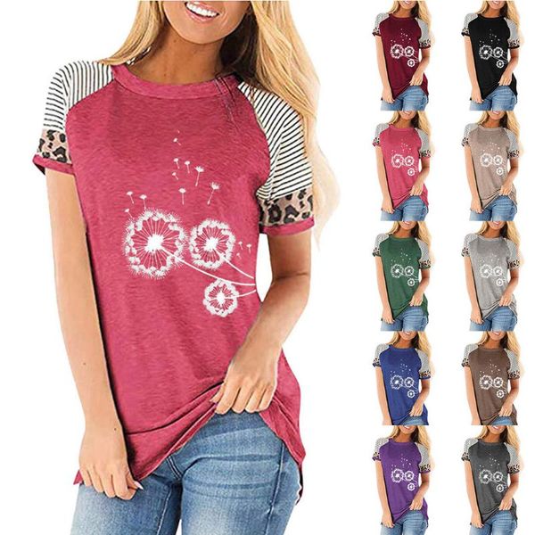 women's t-shirt t shirt women 2021 summer tee leopard short sleeves o-neck printed for woman cotton harajuku tshirt plus size 2065, White
women's t-shirt t shirt women 2021 summer tee leopard short sleeves o-neck printed for woman cotton harajuku tshirt plus size 2065, White