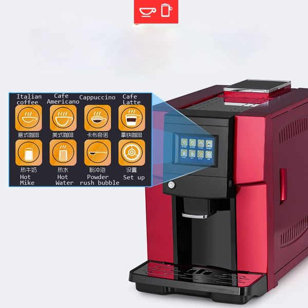 commerical fully automatic coffee machine lcd espresso coffee machine & coffee grinder 19 bar cappuccino maker 220v 1250w
commerical fully automatic coffee machine lcd espresso coffee machine & coffee grinder 19 bar cappuccino maker 220v 1250w