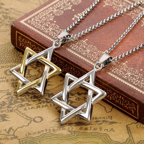 stainless steel six star magic array necklace fashion men's and women's stainless pendant jewelry taobao, Black
stainless steel six star magic array necklace fashion men's and women's stainless pendant jewelry taobao, Black