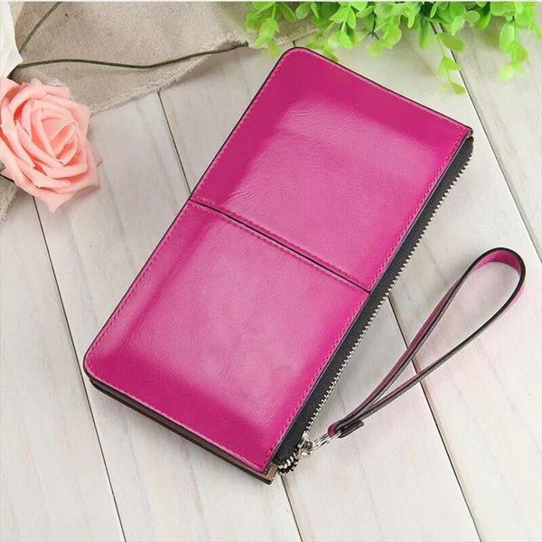women wallets long candy oil leather wallet day clutch fashion womens purse female card holder, Red;black
women wallets long candy oil leather wallet day clutch fashion womens purse female card holder, Red;black