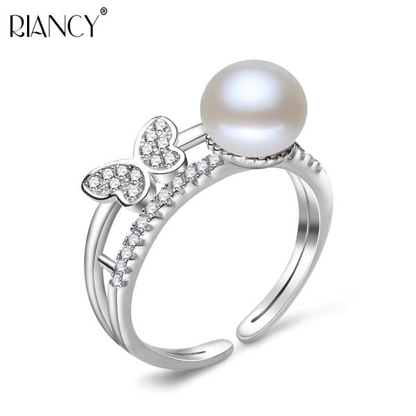 cluster rings fashion 100% genuine natural freshwater 7-8mm white pearl 925 sterling silver butterfly double layer for women gifts, Golden;silver
cluster rings fashion 100% genuine natural freshwater 7-8mm white pearl 925 sterling silver butterfly double layer for women gifts, Golden;silver