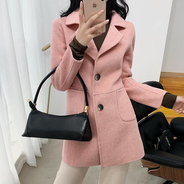 women's wool & blends small off-season double-sided cashmere coat medium long 2021 nil, Black
women's wool & blends small off-season double-sided cashmere coat medium long 2021 nil, Black