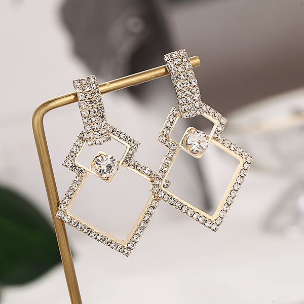 exaggerated earrings female personality exquisite diamond earrings long double diamond stud earrings, Golden
exaggerated earrings female personality exquisite diamond earrings long double diamond stud earrings, Golden