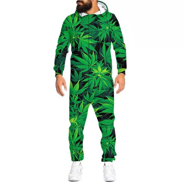 jogging clothing men's rompers custom full body print green leaf zipper jumpsuit oversized one-piece street style dropship wholesale, Black;red
jogging clothing men's rompers custom full body print green leaf zipper jumpsuit oversized one-piece street style dropship wholesale, Black;red