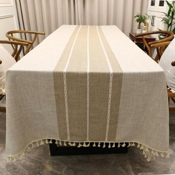 table cloth cotton and linen tablecloth, wrinkle-fade-proof can be used for indoor outdoor meals tassel cover
table cloth cotton and linen tablecloth, wrinkle-fade-proof can be used for indoor outdoor meals tassel cover