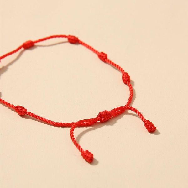 2pcs 7 knots lover red string friendship bracelet attract wealth amulet success 4x7a party favor
2pcs 7 knots lover red string friendship bracelet attract wealth amulet success 4x7a party favor