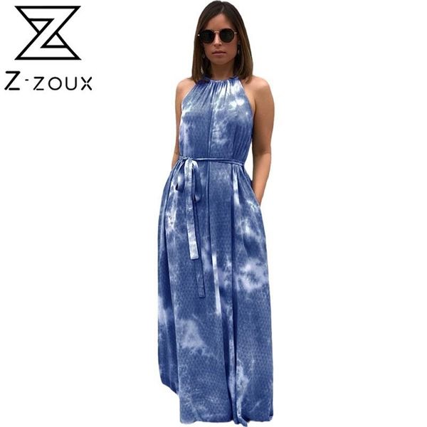 women dress dye bohemia es long sleeveless maxi halter lace up loose plus size summer es 210513, Black;gray
women dress dye bohemia es long sleeveless maxi halter lace up loose plus size summer es 210513, Black;gray