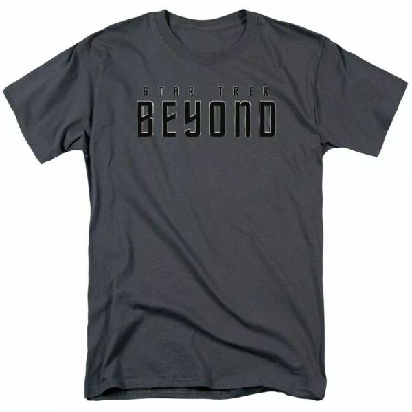 star trek beyond logo t shirt licensed sci-fi movie classic tee new charcoal, White;black
star trek beyond logo t shirt licensed sci-fi movie classic tee new charcoal, White;black