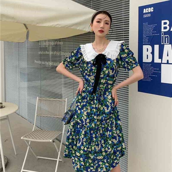 casual dresses green floral midi for women 2021 peter pan collar short sleeve bow puff summer korean fashion 7qdm, Black;gray
casual dresses green floral midi for women 2021 peter pan collar short sleeve bow puff summer korean fashion 7qdm, Black;gray