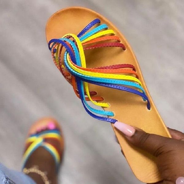 slippers women 2021 summer open toe beach sandals narrow band gladiator ladies shoes mixed colors female slides flip flops, Black
slippers women 2021 summer open toe beach sandals narrow band gladiator ladies shoes mixed colors female slides flip flops, Black