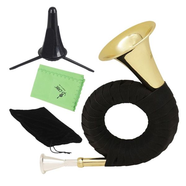 bb pocket hunting horn, brass horn musical instruments with carry bag stand cleaning cloth and bracket braid line
bb pocket hunting horn, brass horn musical instruments with carry bag stand cleaning cloth and bracket braid line