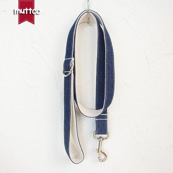 dog collars & leashes muttco retailing self-design handmade adjustable the whie jean mazarine and white 5 sizes udl036
dog collars & leashes muttco retailing self-design handmade adjustable the whie jean mazarine and white 5 sizes udl036