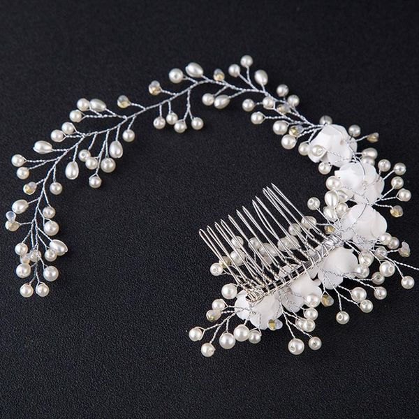 hair clips & barrettes 2021 bridal flowers faux pearl wedding girl tiara floral headdress headband comb, Golden;silver
hair clips & barrettes 2021 bridal flowers faux pearl wedding girl tiara floral headdress headband comb, Golden;silver