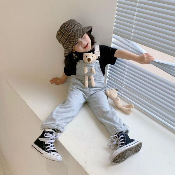 spring girls fashion cartoon bear overalls kids jumpsuit toddler girl clothes baby cotton pants jumpsuits, Blue
spring girls fashion cartoon bear overalls kids jumpsuit toddler girl clothes baby cotton pants jumpsuits, Blue