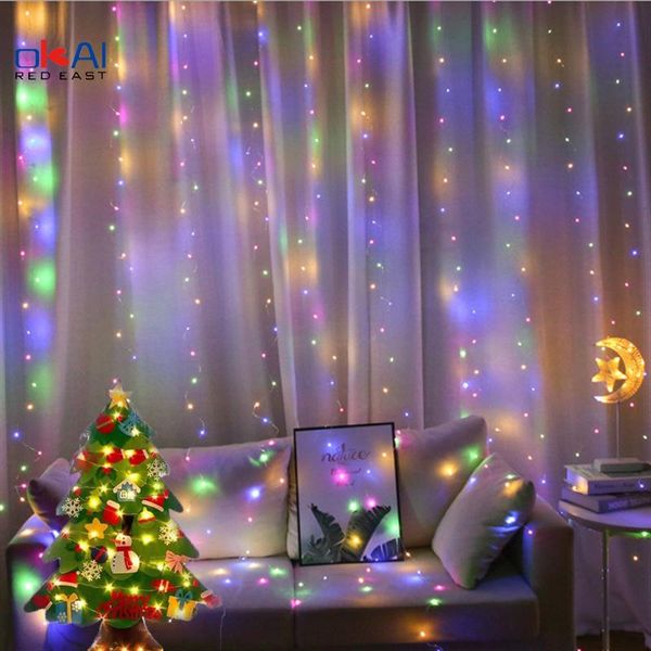 strings usb led curtain light fairy string lights 8mode 3x3m 3x1m 3x2m garland for year christmas outdoor wedding home decor..
strings usb led curtain light fairy string lights 8mode 3x3m 3x1m 3x2m garland for year christmas outdoor wedding home decor..