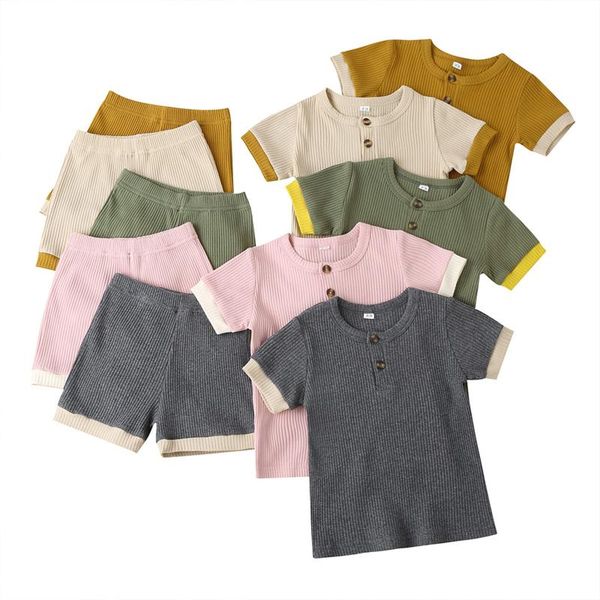 clothing sets 2pieces summer baby boys girls set cotton ribbed short sleeve pullover+shorts for toddler infant kids, White
clothing sets 2pieces summer baby boys girls set cotton ribbed short sleeve pullover+shorts for toddler infant kids, White