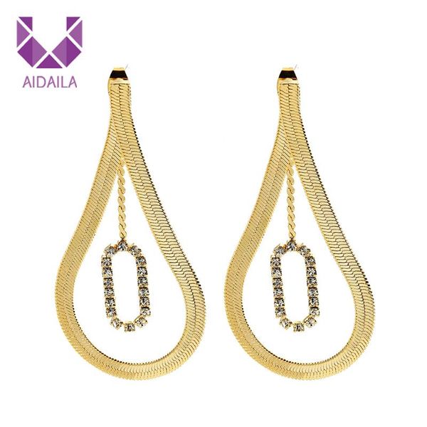 women water drop shape chains earrings with full rhinestone 2021 fashion jewelry wedding brincos engagement ep04724 dangle & chandelier, Silver
women water drop shape chains earrings with full rhinestone 2021 fashion jewelry wedding brincos engagement ep04724 dangle & chandelier, Silver