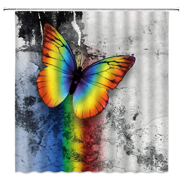 sztnsm butterfly shower curtain colorful butterfly plant specimens on gray shabby wall, 70x70 inch polyester fabric bathroom
sztnsm butterfly shower curtain colorful butterfly plant specimens on gray shabby wall, 70x70 inch polyester fabric bathroom