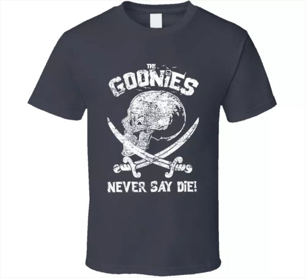 the goonies retro tv movie tee logo, 80s movie classic gift men's t shirt new, White;black
the goonies retro tv movie tee logo, 80s movie classic gift men's t shirt new, White;black