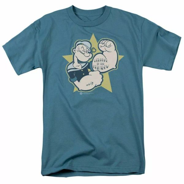 popeye welcome to the gun show t shirt mens licensed idw comics tee slate, White;black
popeye welcome to the gun show t shirt mens licensed idw comics tee slate, White;black