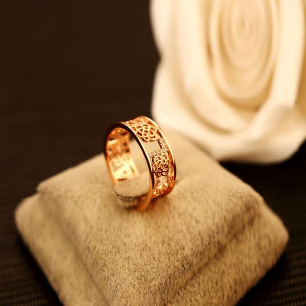 wedding rings brand luxurious zircon hollow flower ring rose gold metal for women girls bride fashion jewelry, Slivery;golden
wedding rings brand luxurious zircon hollow flower ring rose gold metal for women girls bride fashion jewelry, Slivery;golden