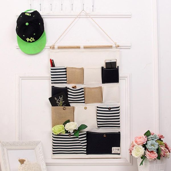 storage boxes & bins 13 pockets hanging bags cotton and linen closet wall-mounted racks bedroom wardrobe cosmetic jewelry organizer
storage boxes & bins 13 pockets hanging bags cotton and linen closet wall-mounted racks bedroom wardrobe cosmetic jewelry organizer