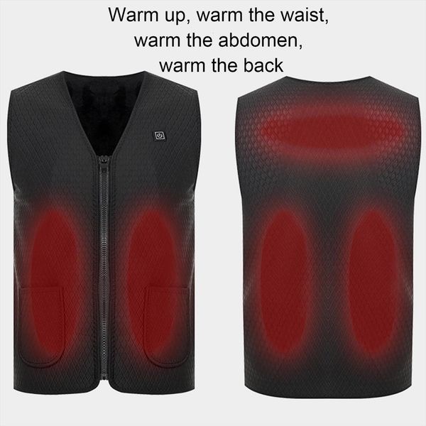 outdoor tank winter men women usb infrared heating vest jacket electric thermal waistcoat sleeveless tees jackets, White;black
outdoor tank winter men women usb infrared heating vest jacket electric thermal waistcoat sleeveless tees jackets, White;black