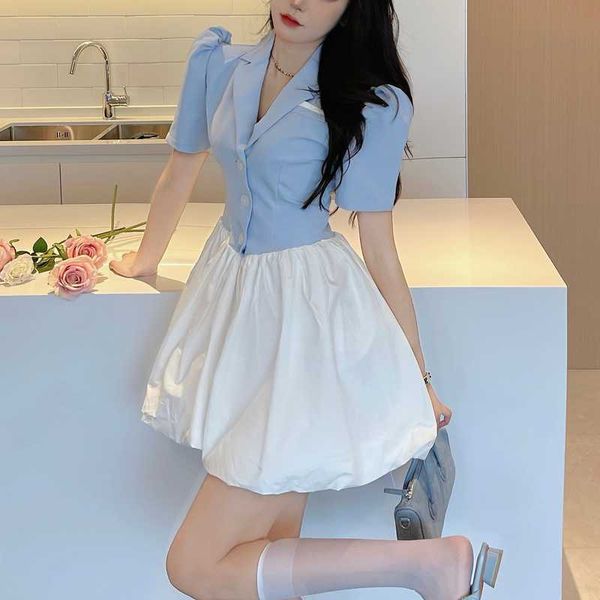 elegant office lady mini dres summer casual party patchwork female high waist slim korean style 210604, Black;gray
elegant office lady mini dres summer casual party patchwork female high waist slim korean style 210604, Black;gray